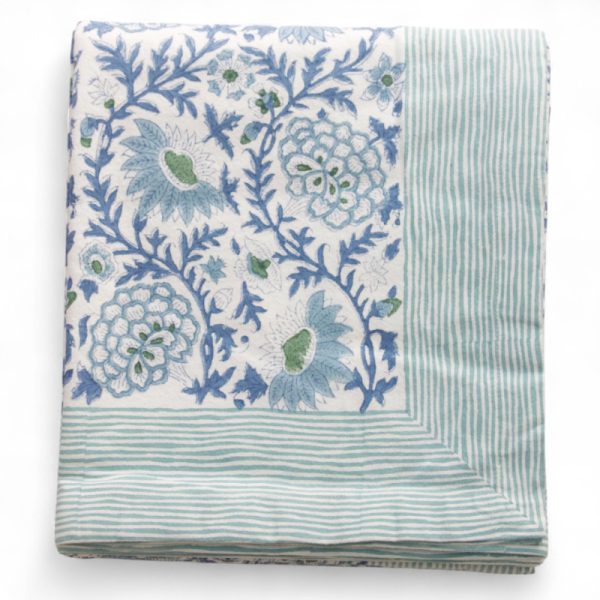 Groene-Schoonmaakwinkel-duurzaam-keukentextiel-tafelkleed-rozablue-Sunny Day White.-240x150