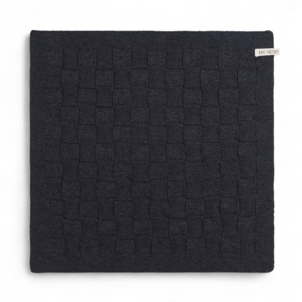 groene-schoonmaakwinkel-duurzaam-schoonmaken-keukentextiel-knit-factory-keukendoek-antraciet-effen