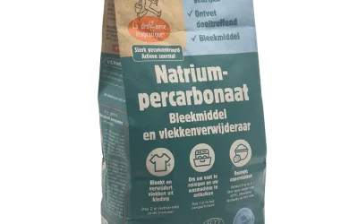 Duurzaam schoonmaken met Natrium Percarbonaat